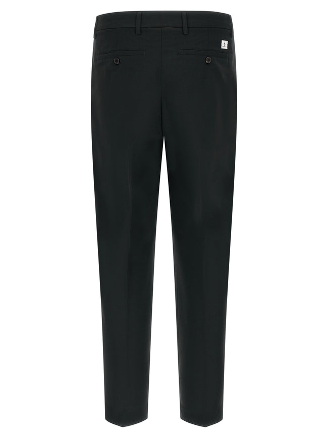 Department 5 Schwarze Freizeithose aus Polyester
