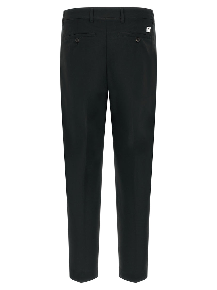 Department 5 Schwarze Freizeithose aus Polyester