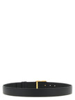 Dolce & Gabbana Schwarzer Kalbsleder Gürtel Regular