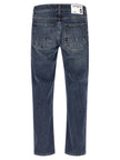 Department 5 Blaue Jeans aus Baumwolle im geraden Schnitt