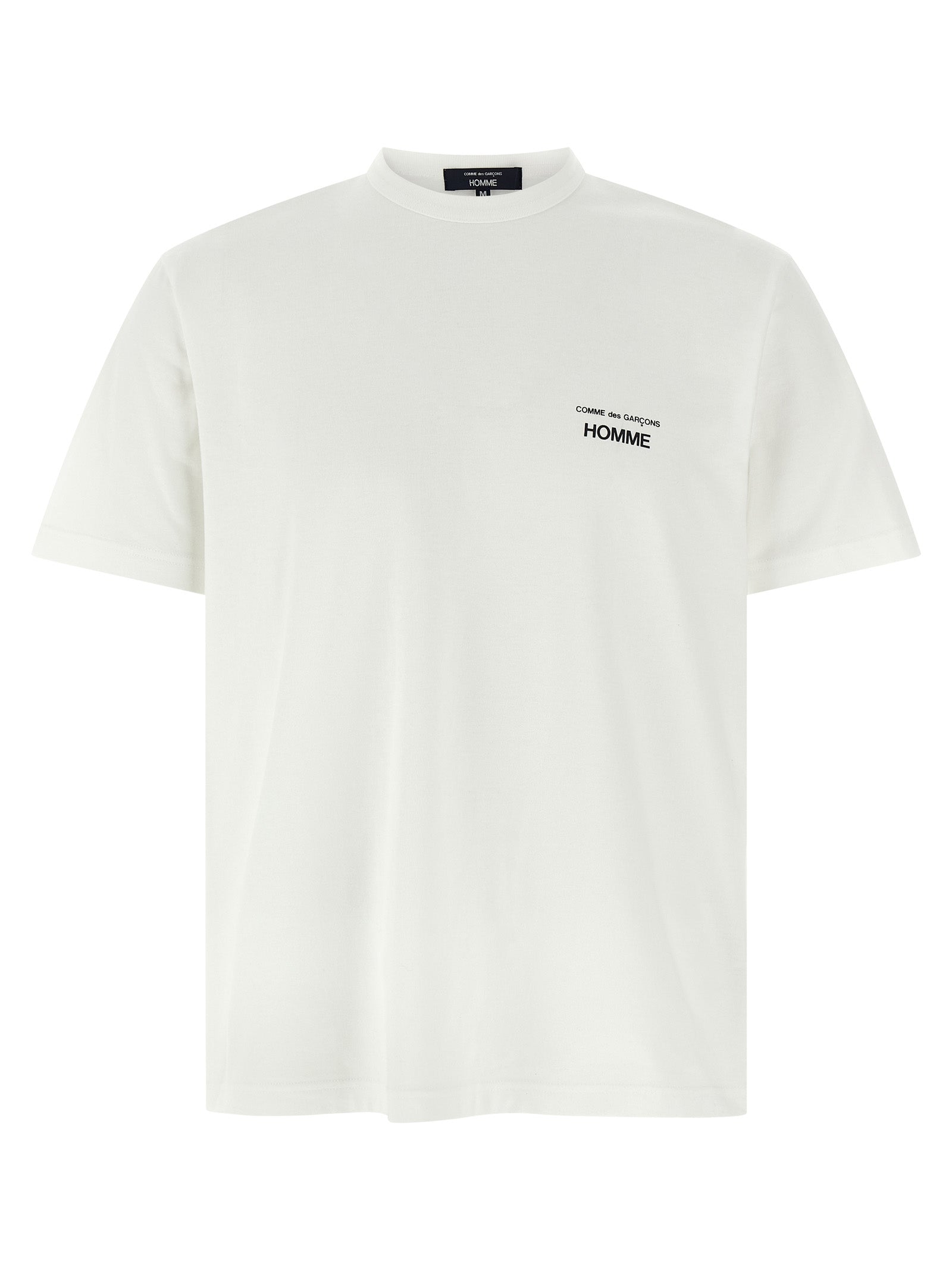 Comme Des Garçons Weißes Baumwoll-T-Shirt