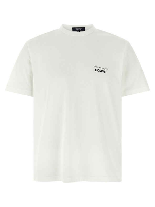 Comme Des Garçons Weißes Baumwoll-T-Shirt