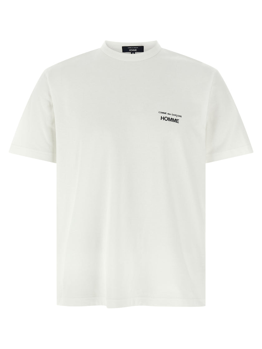 Comme Des Garçons Weißes Baumwoll-T-Shirt
