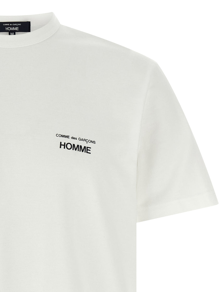 Comme Des Garçons Weißes Baumwoll-T-Shirt