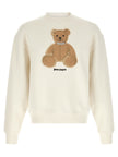 Palm Angels Weißes Baumwoll-Sweatshirt