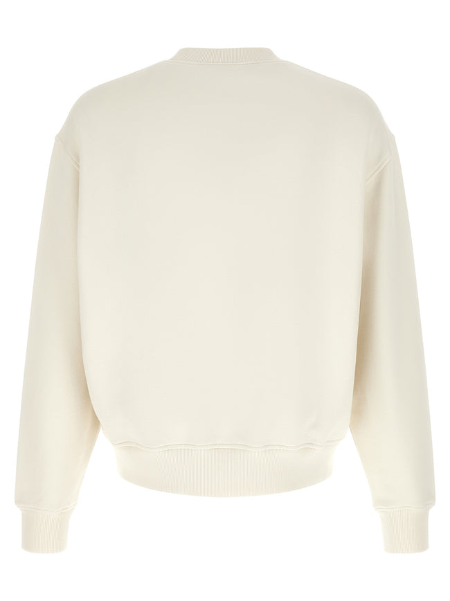 Palm Angels Weißes Baumwoll-Sweatshirt