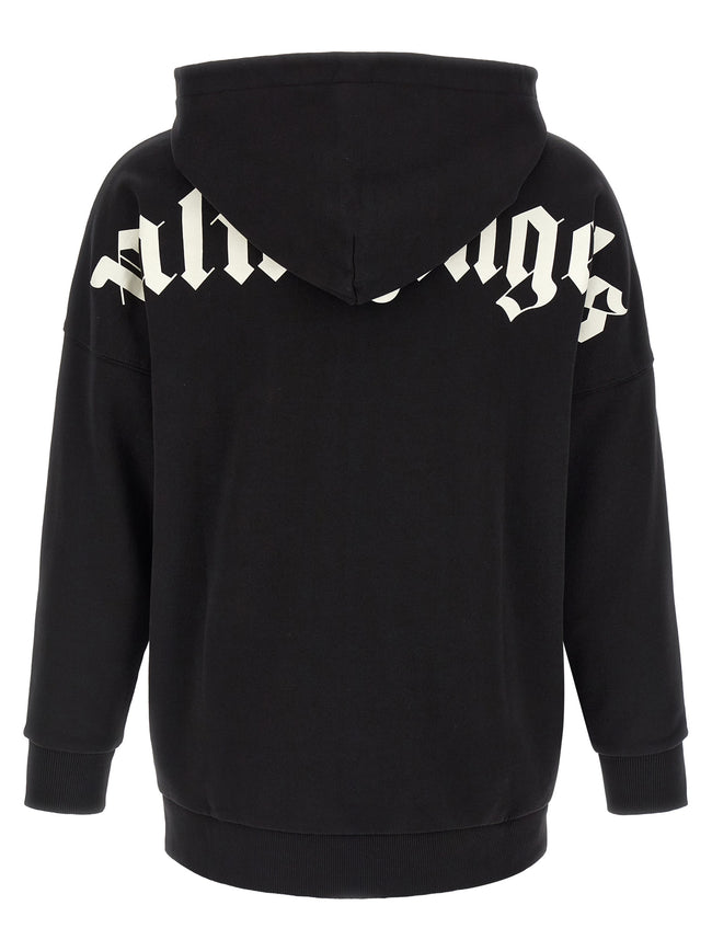 Palm Angels Zweifarbiger Baumwollpullover