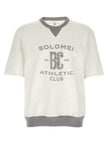 Brunello Cucinelli Weißes Baumwoll-Sweatshirt