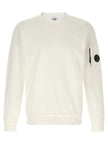 C.P. Company Weißes Baumwoll-Sweatshirt