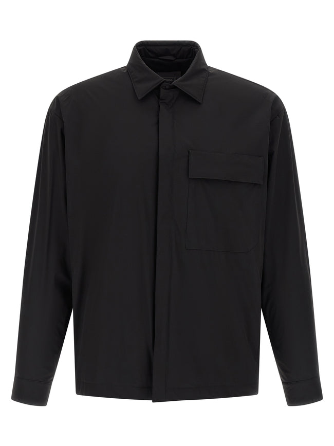 Herno Schwarze Polyamid-Shell-Jacke