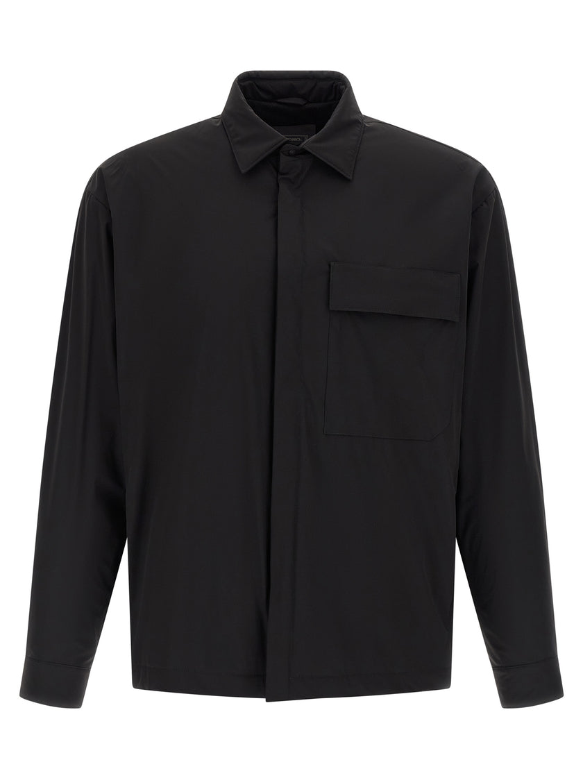 Herno Schwarze Polyamid-Shell-Jacke
