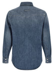 Department 5 Blaue Baumwollbluse