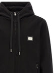 Dolce & Gabbana Schwarzer Baumwoll-Sweatshirt