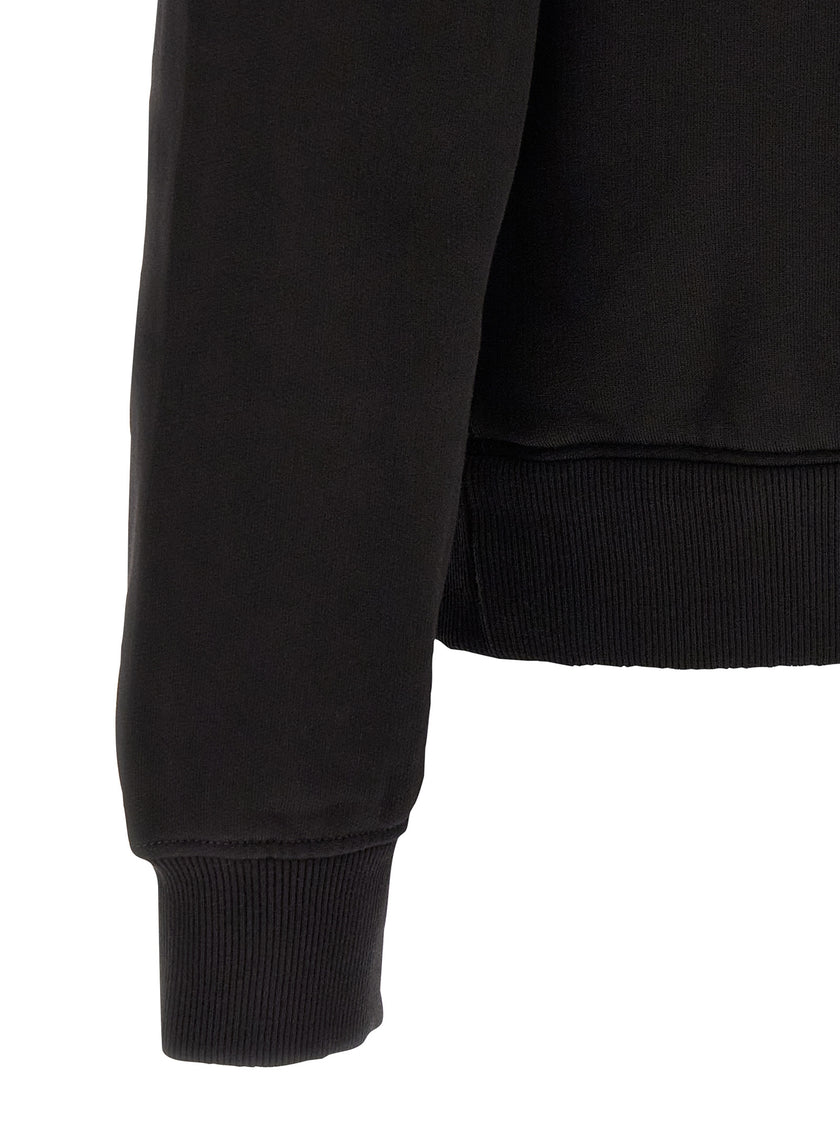 Dolce & Gabbana Schwarzer Baumwoll-Sweatshirt
