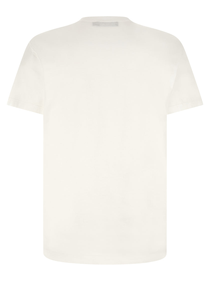 Dolce & Gabbana Weißes Baumwoll-T-Shirt