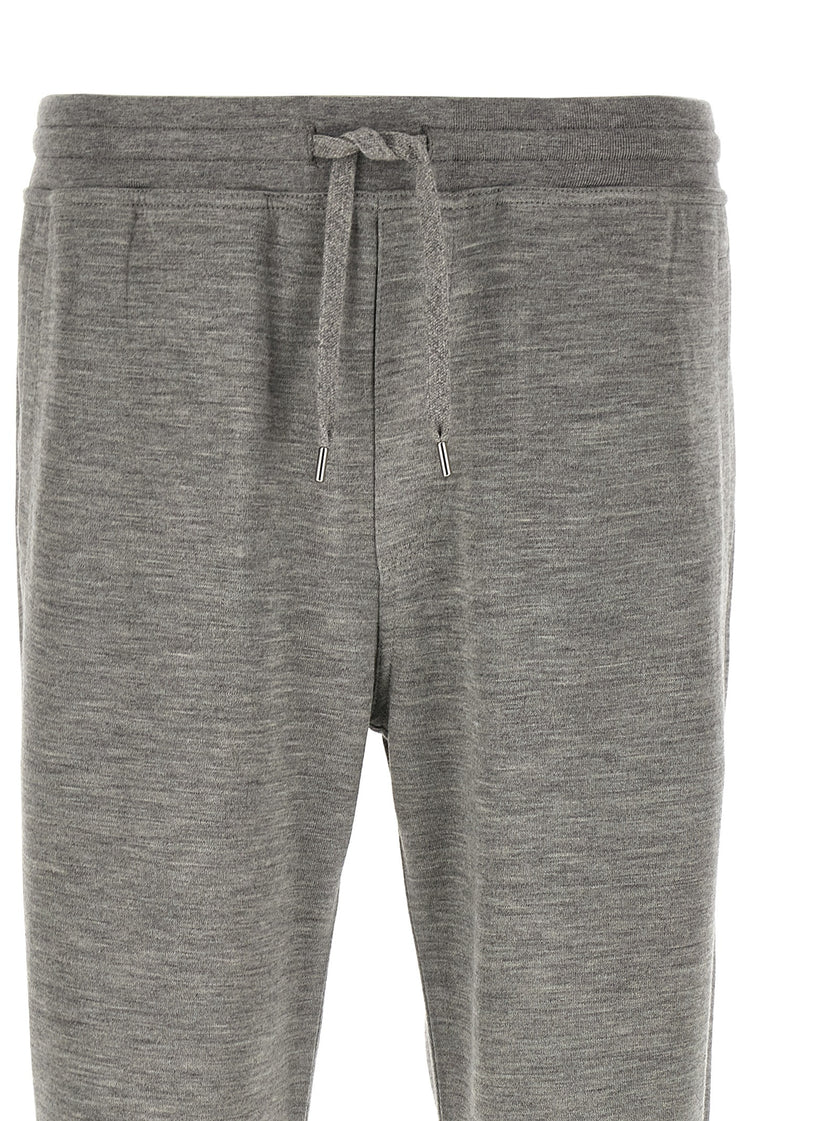 Brunello Cucinelli Graue Kaschmir-Jogginghose (Trainingshose)