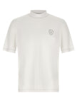 Brunello Cucinelli T-Shirt aus weißem Polyamid