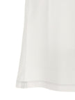 Brunello Cucinelli T-Shirt aus weißem Polyamid