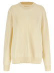Jil Sander Weiße Wollstrickjacke
