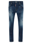 Dsquared² Blaue Baumwolljeans Denim