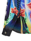 Casablanca Mehrfarbige Seidenbluse