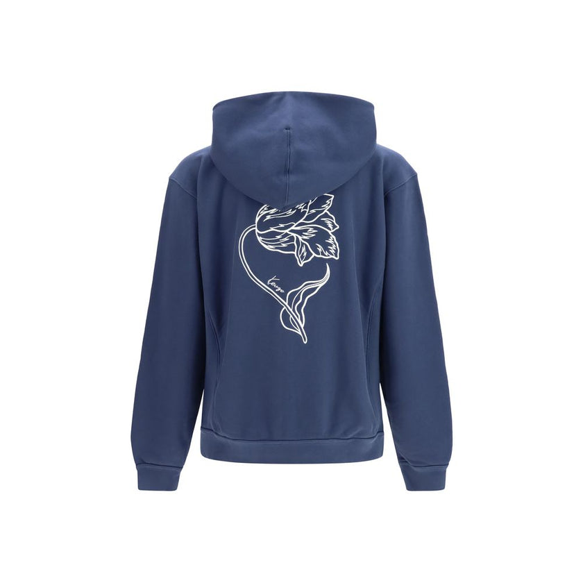 Kenzo Blauer Baumwoll-Sweatshirt