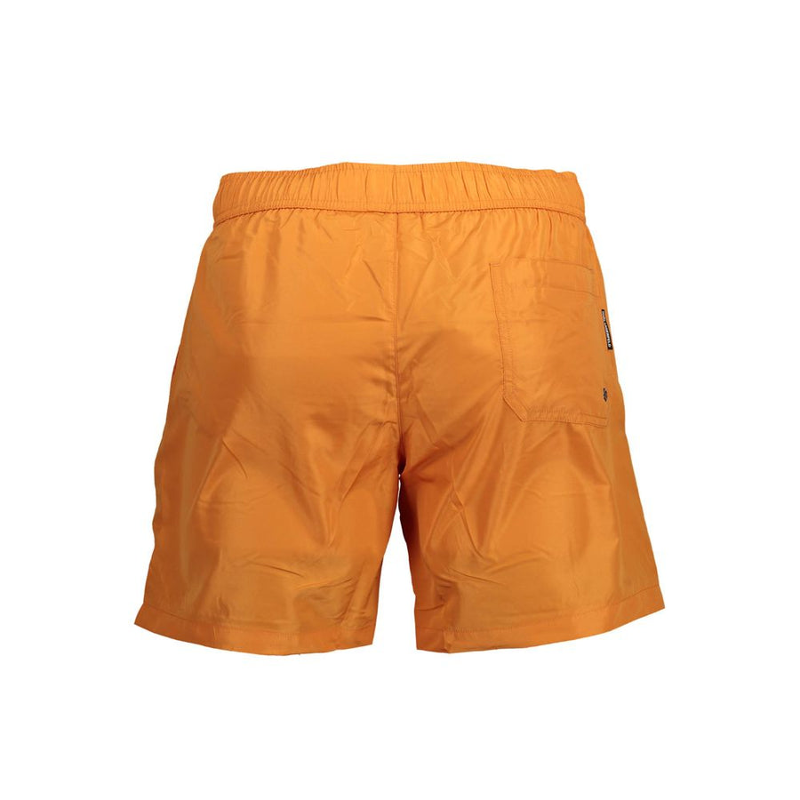 Karl Lagerfeld Arancione Polyester Badeshorts für Herren