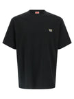 Kenzo Schwarzes Baumwoll-T-Shirt