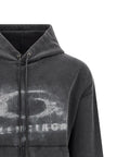 Balenciaga Zweifarbiger Baumwollpullover