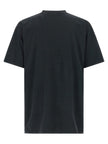 Balenciaga Schwarzes Baumwoll-T-Shirt
