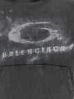 Balenciaga Zweifarbiger Baumwollpullover