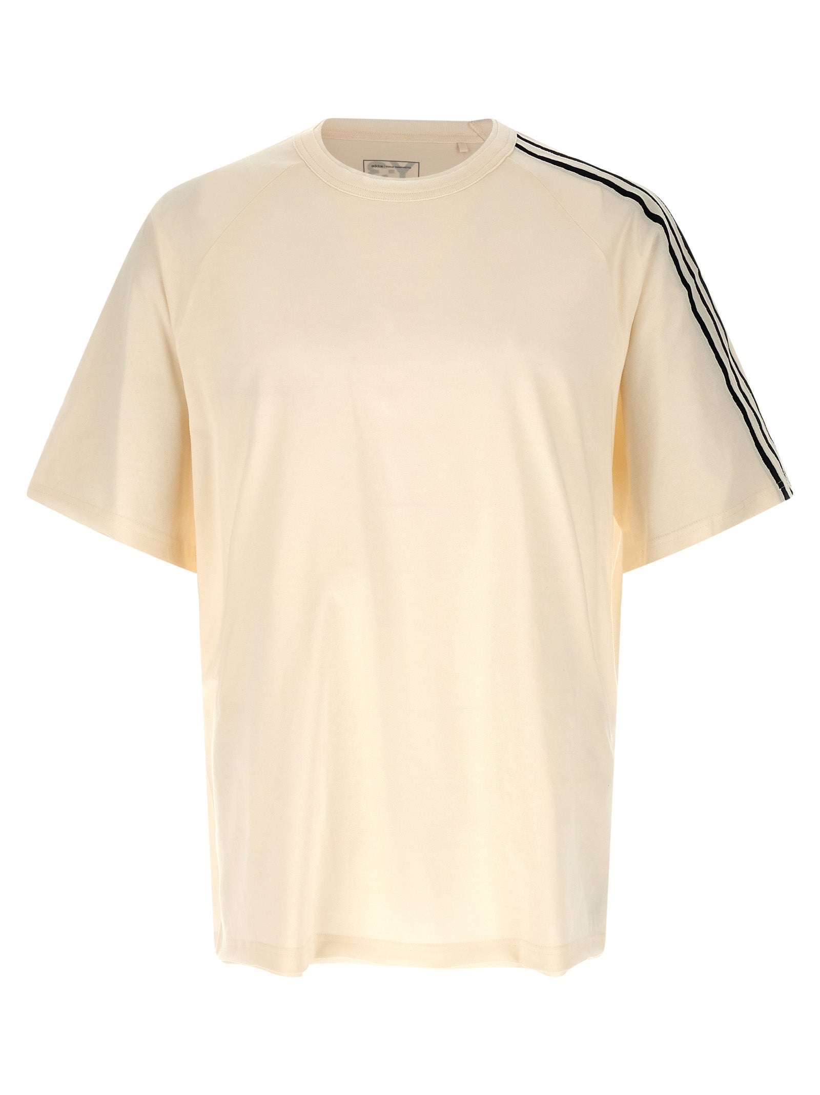 Y-3 Weißes Baumwoll-T-Shirt