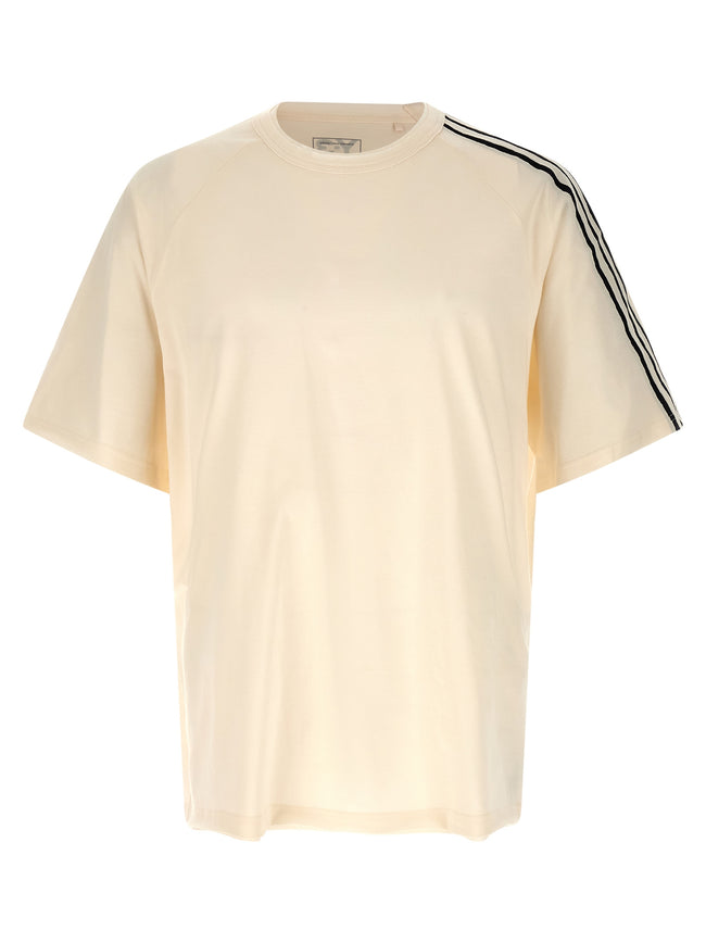 Y-3 Weißes Baumwoll-T-Shirt