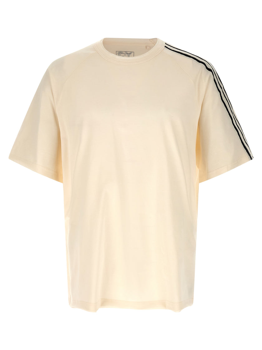Y-3 Weißes Baumwoll-T-Shirt