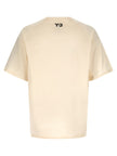 Y-3 Weißes Baumwoll-T-Shirt