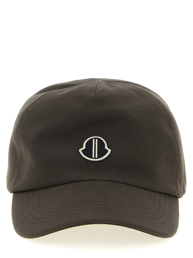 Rick Owens Braune Baumwollkappe (Baseball Cap)