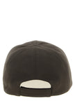 Rick Owens Braune Baumwollkappe (Baseball Cap)