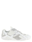 Versace Weiße Kalbsleder-Sneaker im Athletic-Look