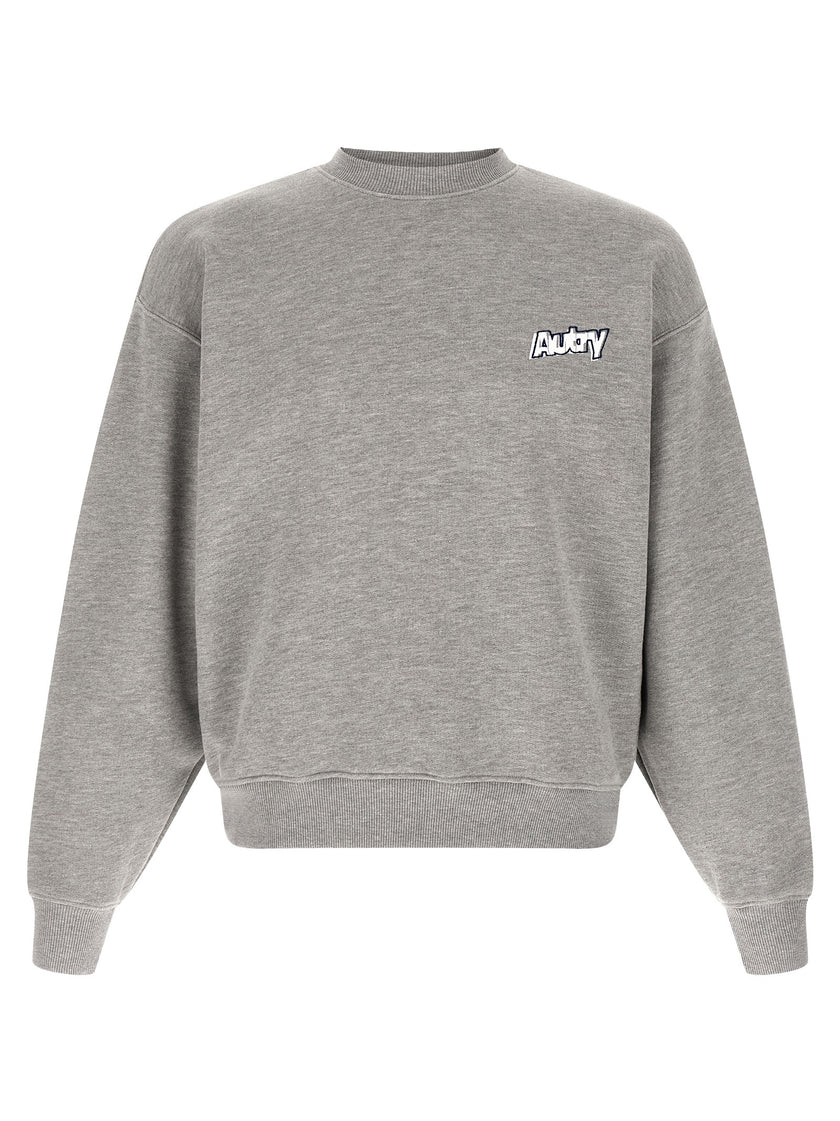 Autry Grauer Baumwollpullover