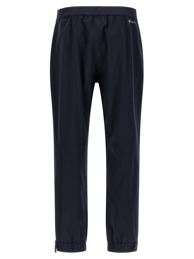 Moncler Grenoble Blaue Jogginghose aus Polyamid (Trainingshose)