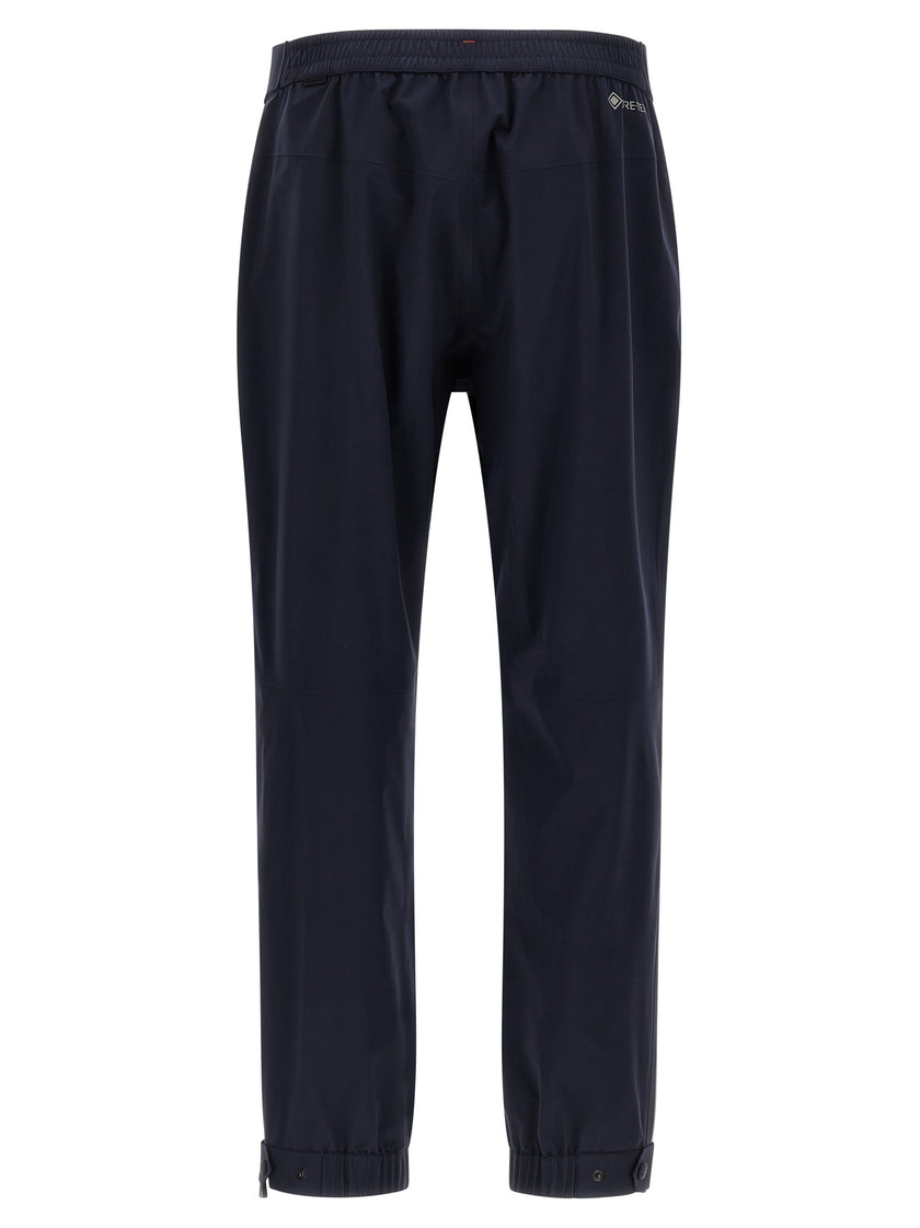 Moncler Grenoble Blaue Jogginghose aus Polyamid (Trainingshose)