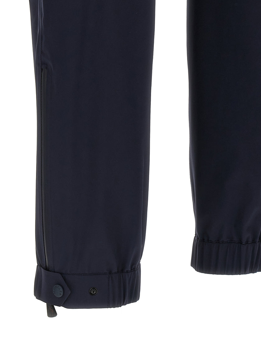 Moncler Grenoble Blaue Jogginghose aus Polyamid (Trainingshose)
