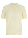Roberto Collina Beige Cotton Polo Shirt