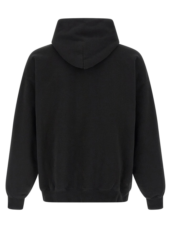 Balenciaga Schwarzer Baumwoll-Sweatshirt
