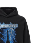 Balenciaga Schwarzer Baumwoll-Sweatshirt