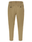 PT Torino Beige Leinen Freizeithose