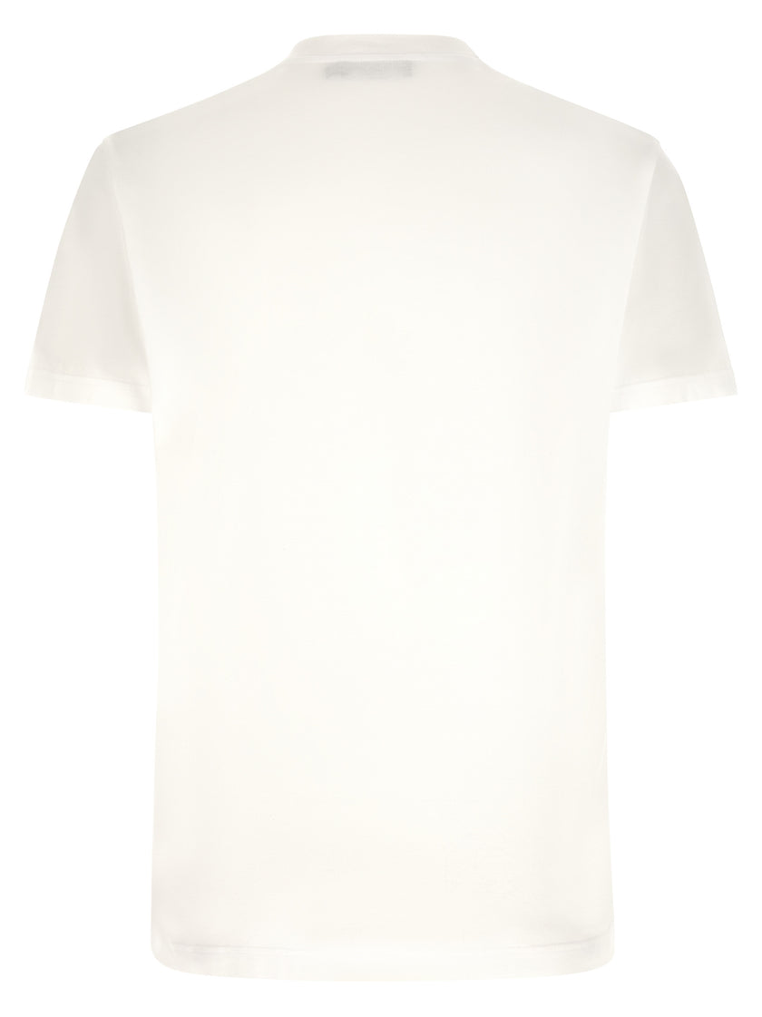 Dolce & Gabbana Weißes Baumwoll-T-Shirt