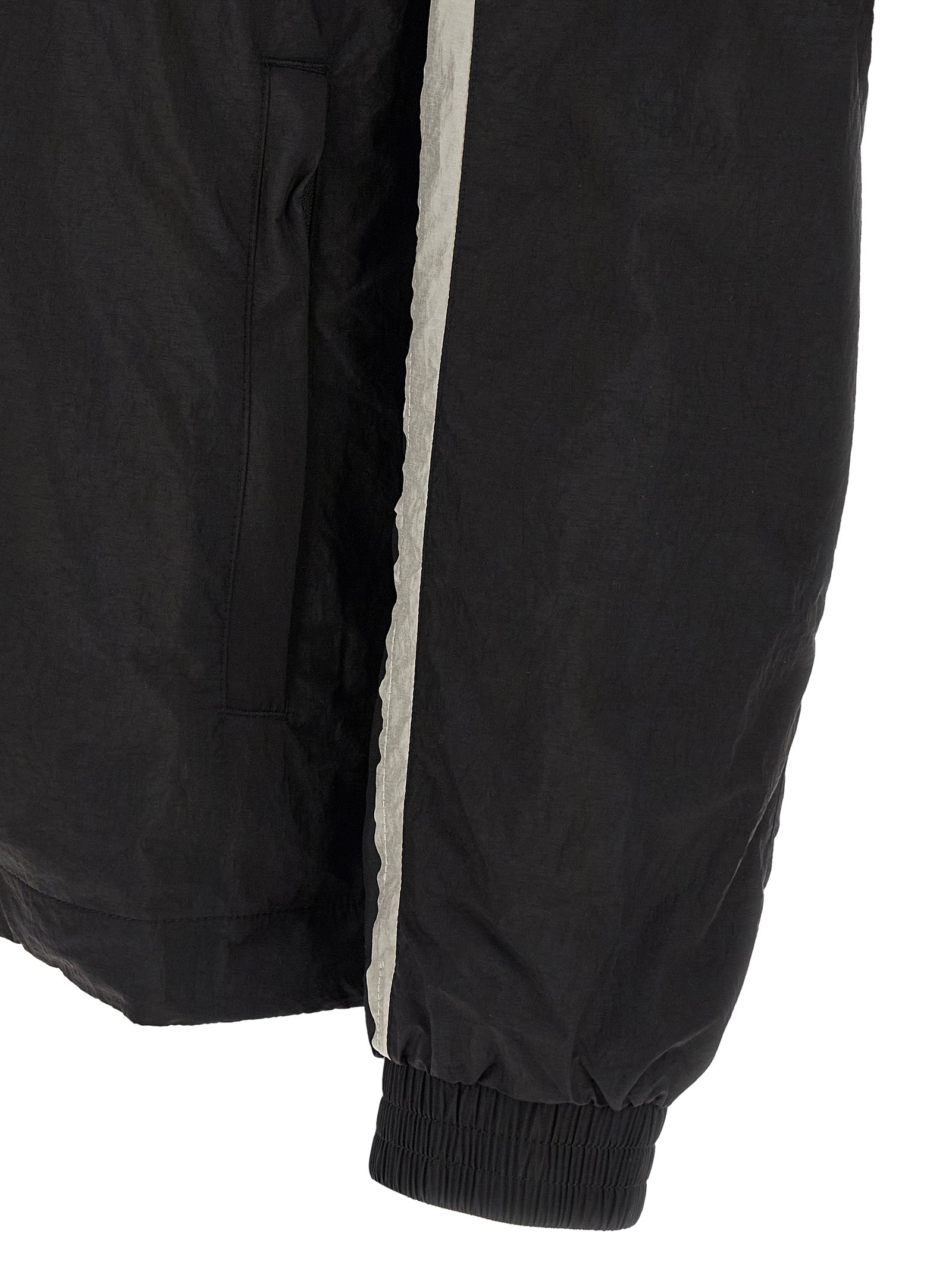 Y-3 Schwarze Polyamid-Shell-Jacke