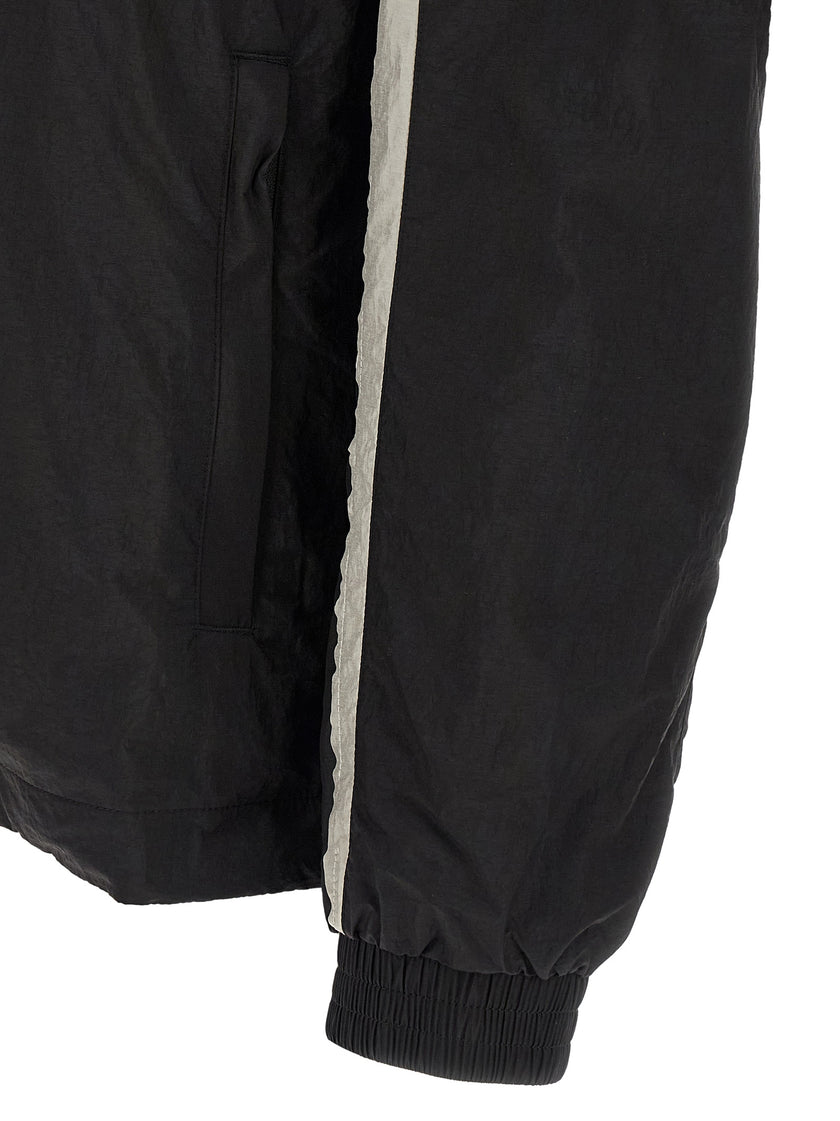 Y-3 Schwarze Polyamid-Shell-Jacke
