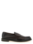 Doucal's Braune Kalbsleder-Slipper